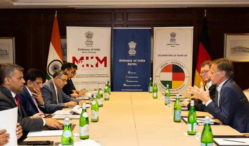 Piyush Goyal met Infineon Technologies CEO Jochen Hanebeck to discuss opportunities for collaboration in semiconductors and decarbonisation initiatives, boosting India’s tech and green energy ambitions.