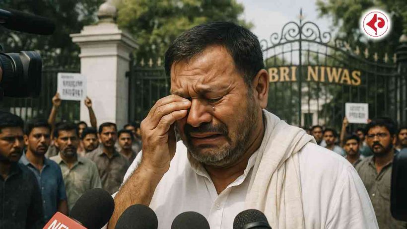 RJD leader Madan Shah breaks down outside Rabri Niwas, alleging Sanjay Yadav demanded ₹2.7 crore for party ticket. After refusal, the ticket was given to someone else.