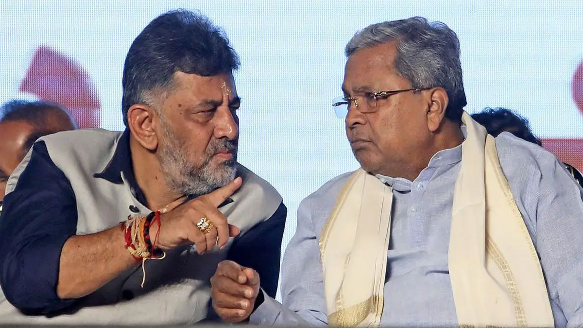 DK Shivakumar Rejects Power-Sharing Talks After Siddaramaiah Vows to Complete Full Term