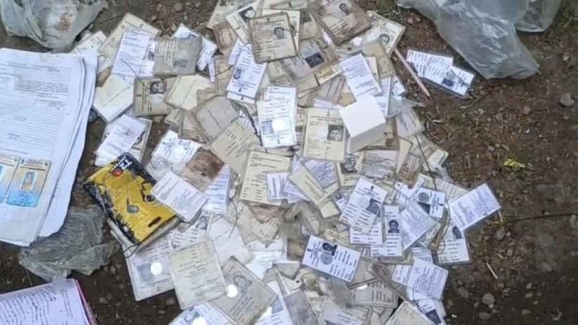 Dozens of Voter ID Cards Found Dumped by the Roadside, Stir in the Area