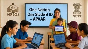 NCERT launches APAAR ID (One Nation, One Student ID) under NEP 2020 to digitally track students’ academic records, achievements, and mobility across India.