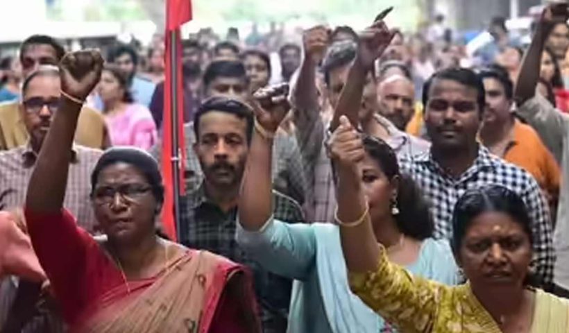 blo-protest-ceo-office-kolkata-deadline-extension-news