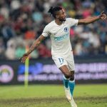 ইস্টার্ন ডিস্ট্রিক্টের হয়ে গোলের জন্য মুখিয়ে মানজোকি