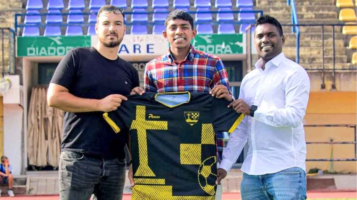 ভারতীয় ডিফেন্ডার সাজিকের ইউরোপ জয়! বসনিয়ার ক্লাবে চুক্তি 1 Dane Saju Europe transfer