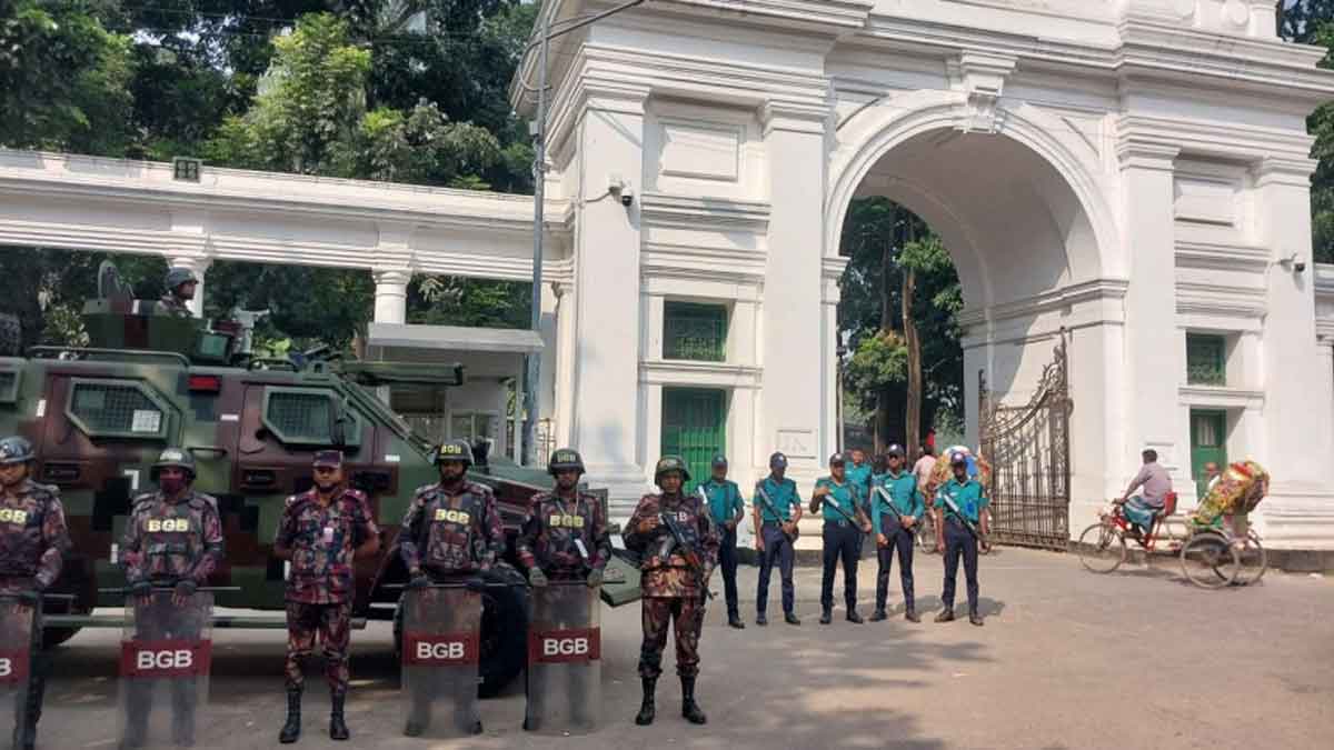 Dhaka Under Tight Security Ahead of Sheikh Hasina Verdict and Awami League Lockdown