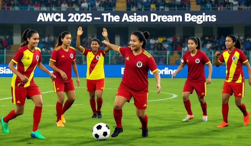 East Bengal FC Women are set to make their debut in the AFC Women’s Champions League 2025 Group Stage, marking a historic milestone for Indian women’s football.
