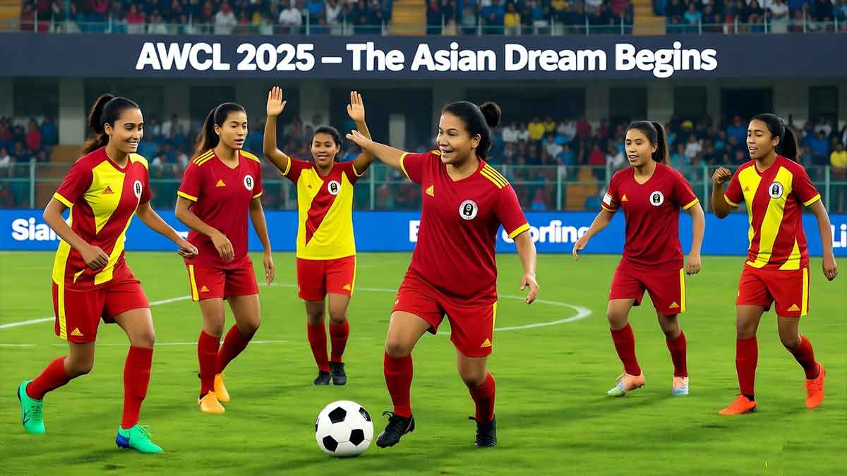 East Bengal FC Women are set to make their debut in the AFC Women’s Champions League 2025 Group Stage, marking a historic milestone for Indian women’s football.
