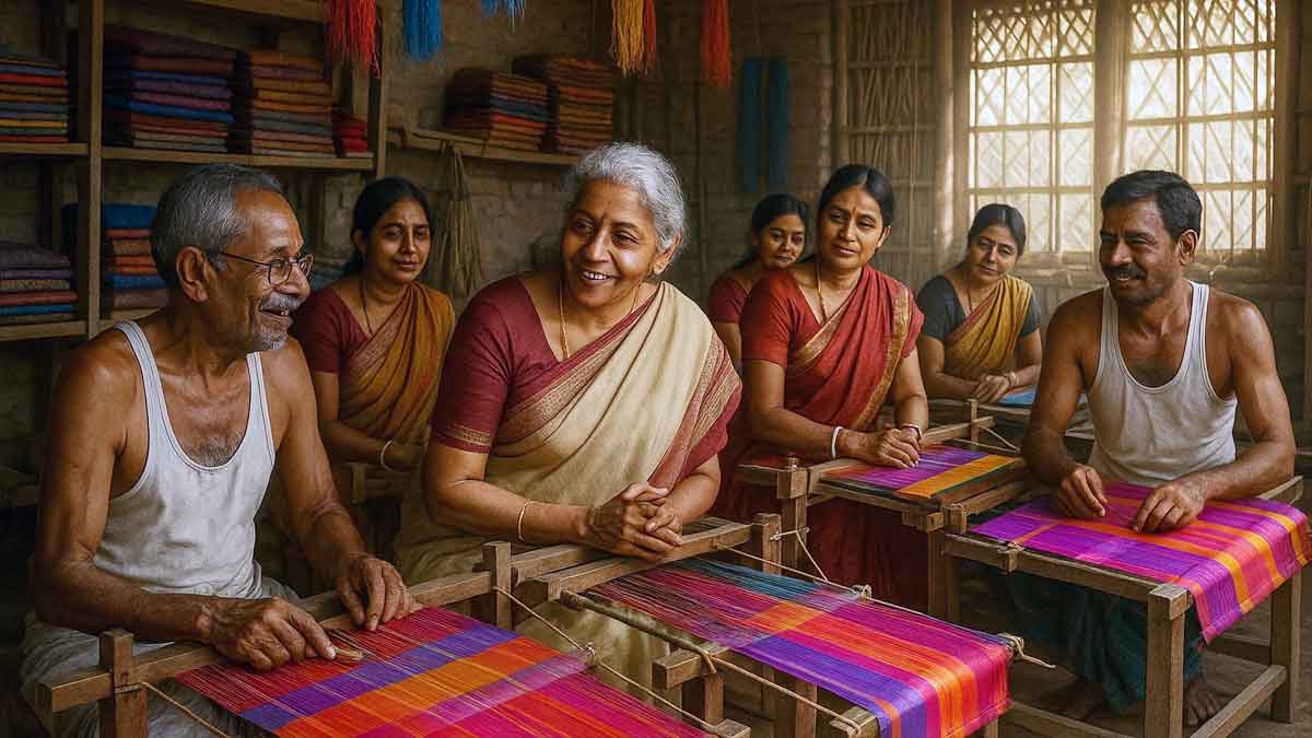 Union Finance Minister to visit Santipur and Phulia in December to meet Bengal’s handloom weavers and discuss financial aid, design innovation, and market expansion.