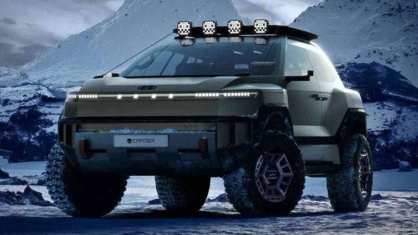 Hyundai Crater Concept SUV Unveiled