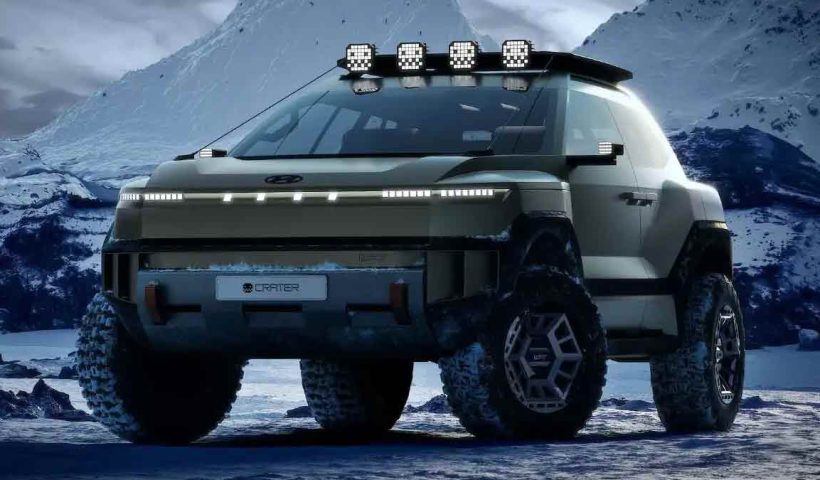 Hyundai Crater Concept SUV Unveiled