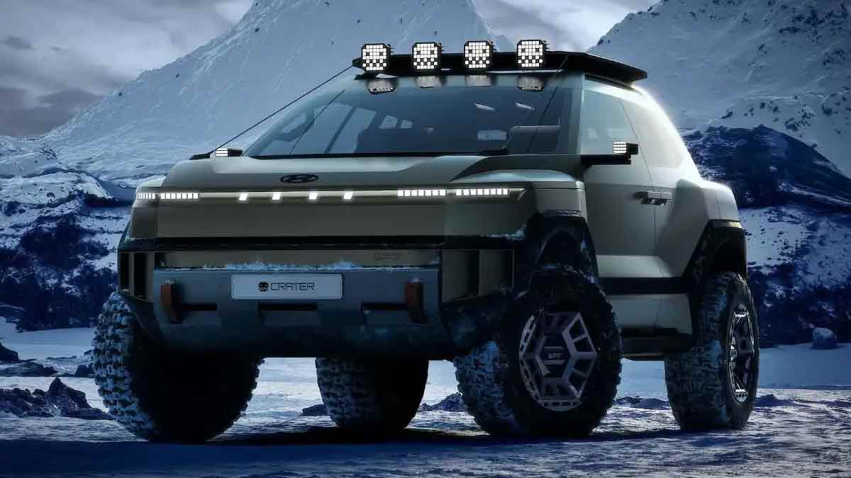 Hyundai Crater Concept SUV Unveiled