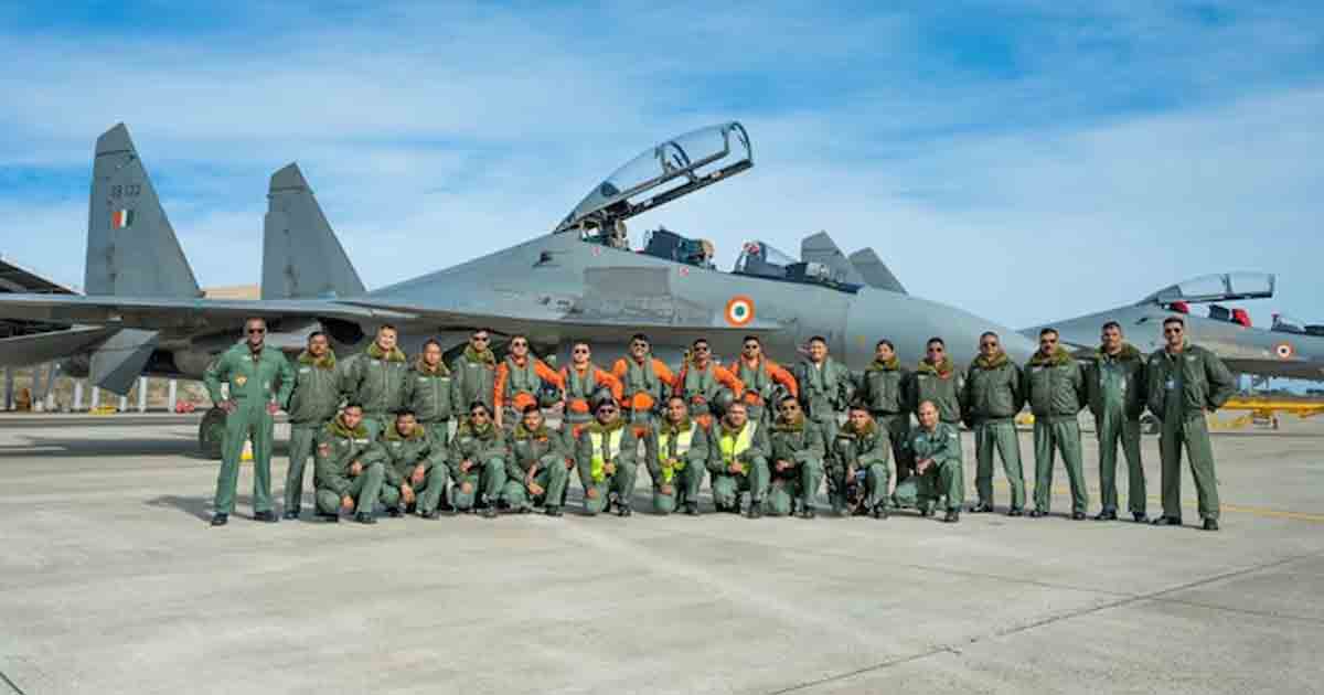 আকাশে বড় যুদ্ধ মহড়া! হাই-ইন্টেন্সিটি এয়ার কমব্যাটে অংশ নেবে বায়ুসেনার Su-30MKI এবং ফরাসি যুদ্ধবিমান 1 IAF