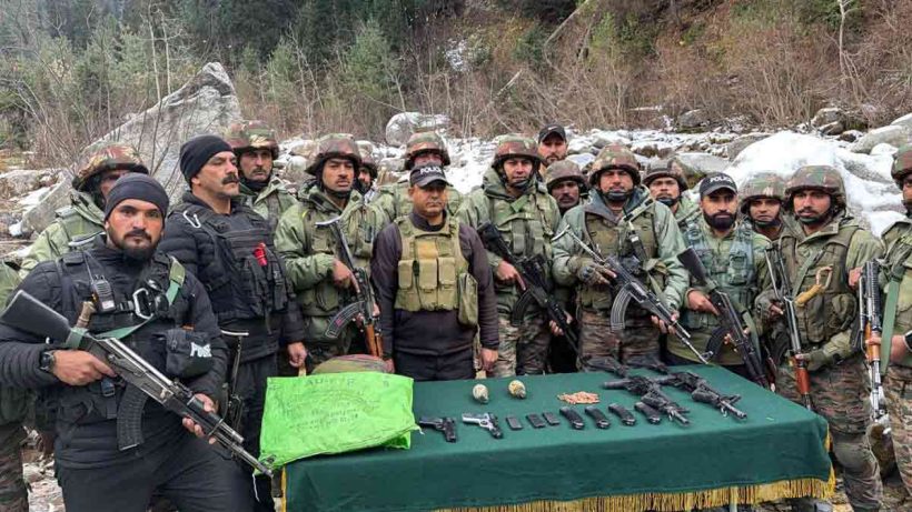 Indian-Army-police-joint-operation-m4-rifle-seized