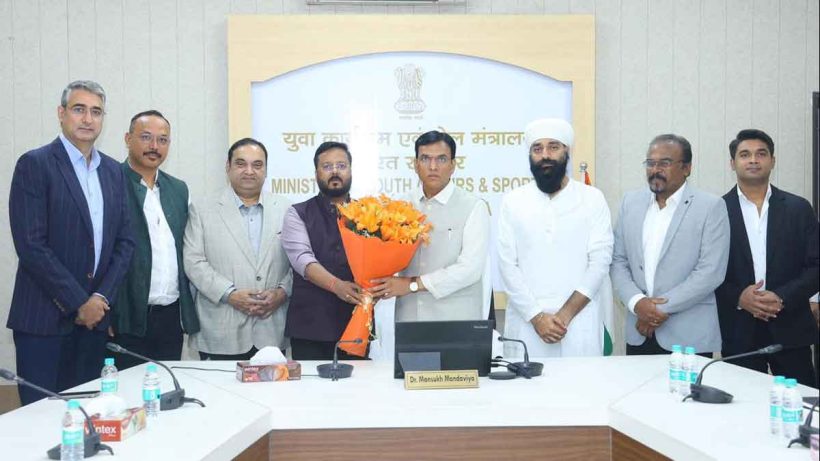 Mansukh Mandaviya, Sports Ministry