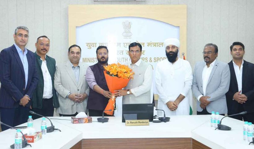 Mansukh Mandaviya, Sports Ministry