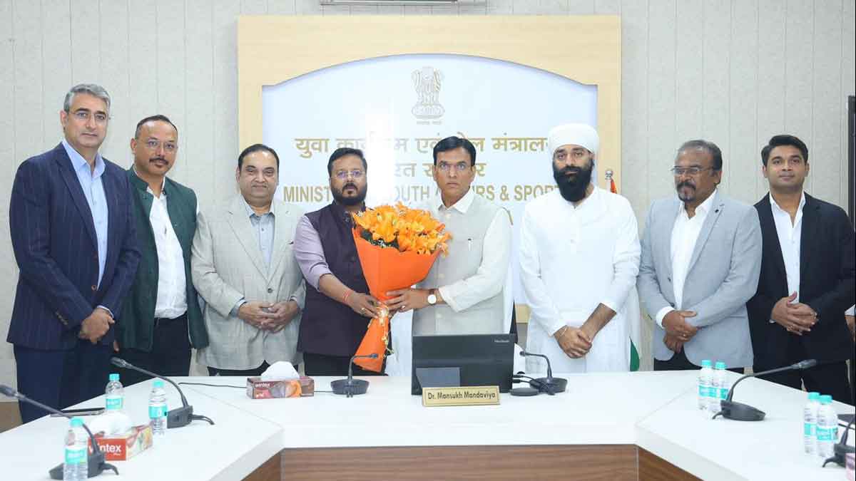 Mansukh Mandaviya, Sports Ministry