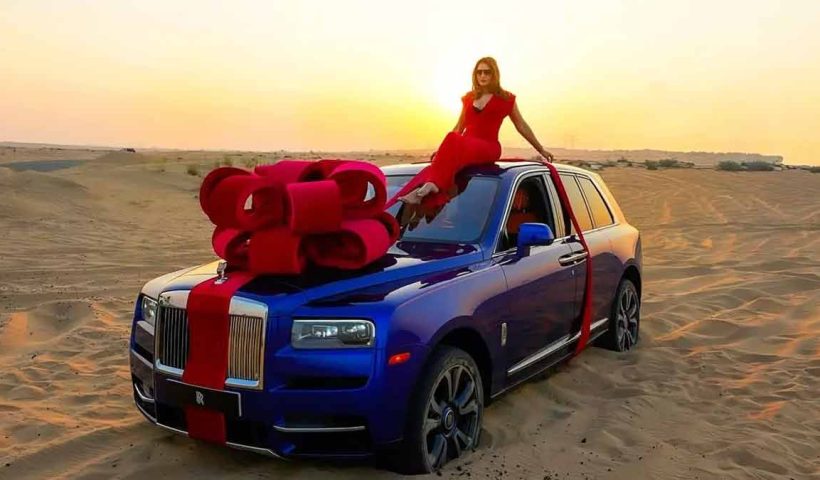 Nargis Fakhri flaunts her new birthday gift Rolls-Royce Cullinan