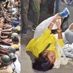 বিকাশ ভবনের সামনে ফের চাকরি প্রার্থীদের বিক্ষোভ