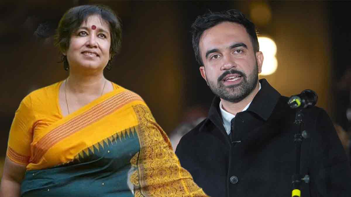 Author Taslima Nasrin expresses her support for Indian-origin Zohran Mamdani in the New York mayoral race, calling him “educated, secular, liberal, and dedicated.