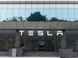 Tesla Showroom in Gurugram
