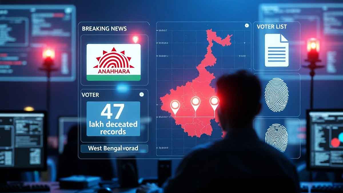 UIDAI ,West Bengal,Voter List ,Election Commission