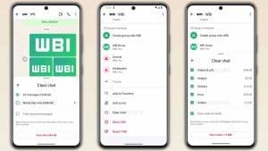WhatsApp Chat Cleanup feature