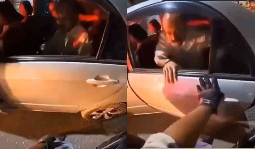 Yunuss deputy press secretary attacked by people in middle of the road in Dhaka