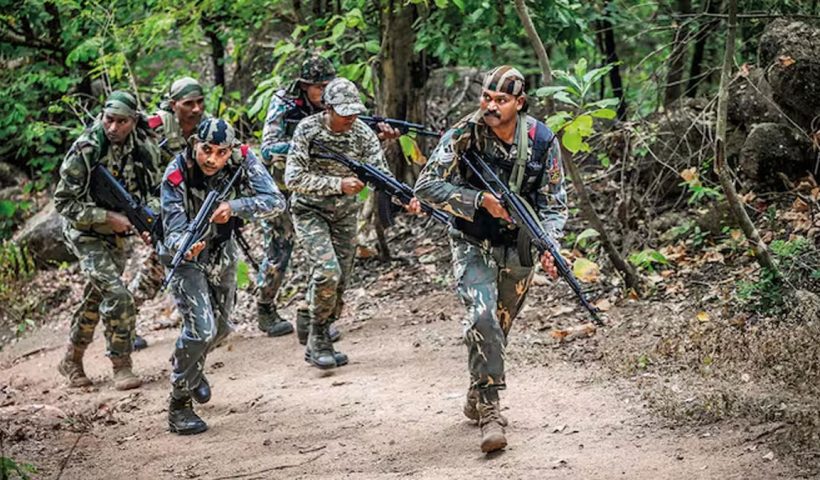 Seven Maoists Killed Tech Shankar