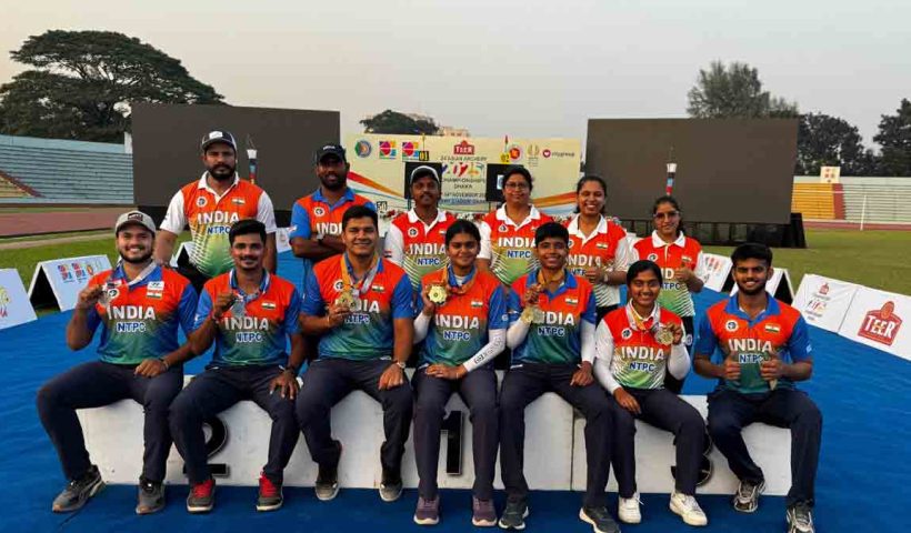 india-archery-2025-asian-championships-10-medals-modi