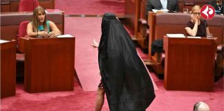 australia-burqa-ban-row-senator-pauline-hanson-protest