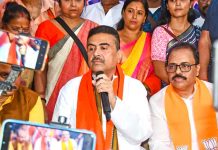 suvendu-adhikari-sankalp-yatra-stage-controversy-changrabandha