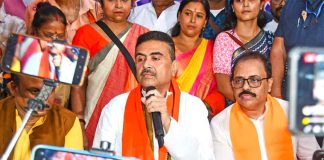 suvendu-adhikari-sankalp-yatra-stage-controversy-changrabandha