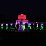 বন্দেমাতরমের সার্ধ শতবর্ষে ত্রিবর্ণ আলোয় সেজে উঠল দিল্লি বিধানসভা