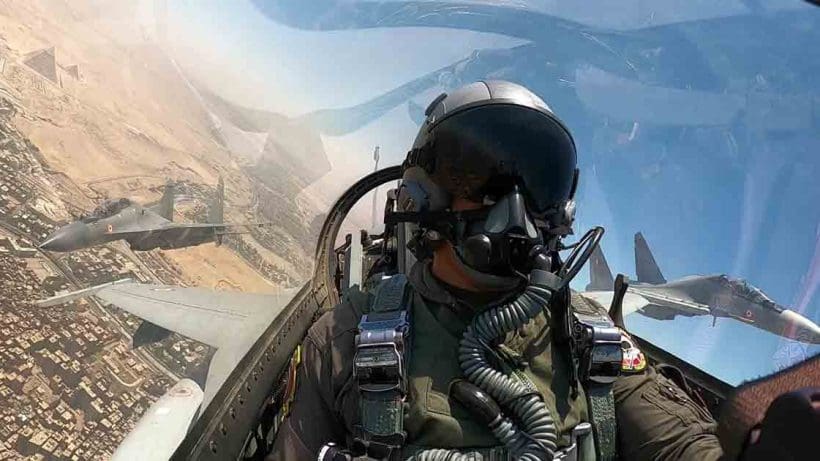 fighter jet pilot