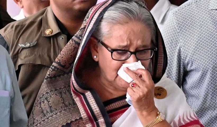 Hasina found guilty