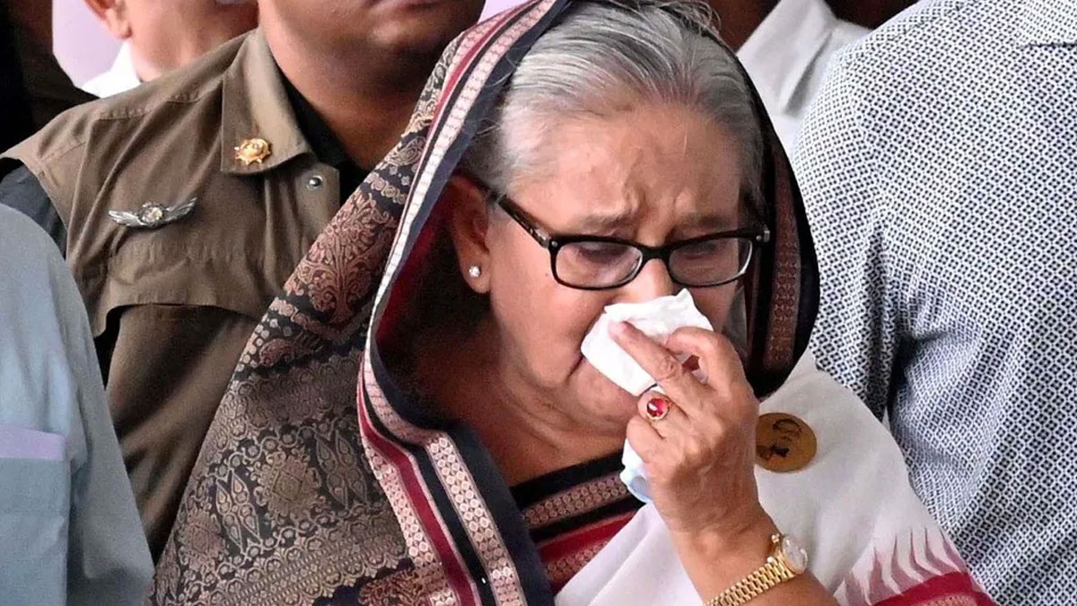 বাংলাদেশের ‘ক্যাঙ্গারু কোর্টে’ দোষী সাব্যস্ত প্রধানমন্ত্রী হাসিনা 1 Hasina found guilty