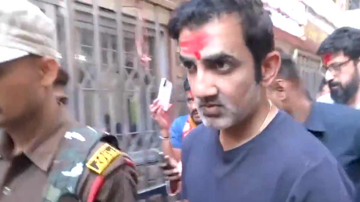 indian-cricket-team-coach-gautam-gambhir-visit-kamakhya-temple-before-second-test
