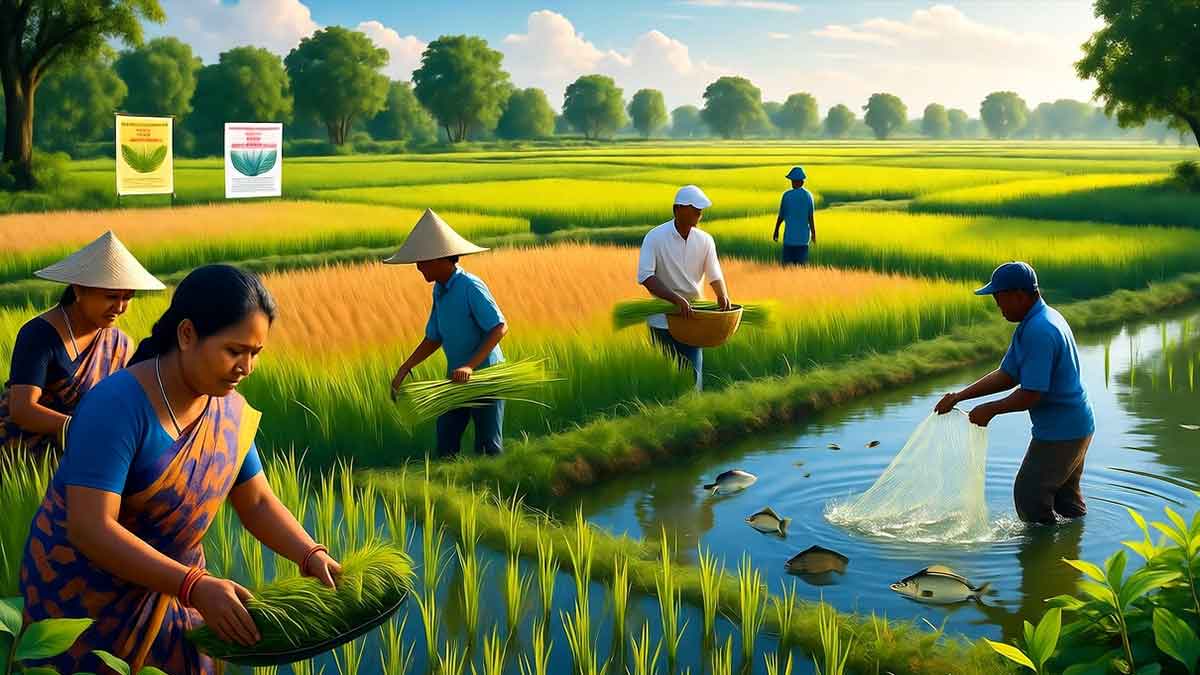 West Bengal launches a biodiversity revival mission to reintroduce indigenous rice and traditional fish varieties across the state, promoting sustainable agriculture and ecological balance.