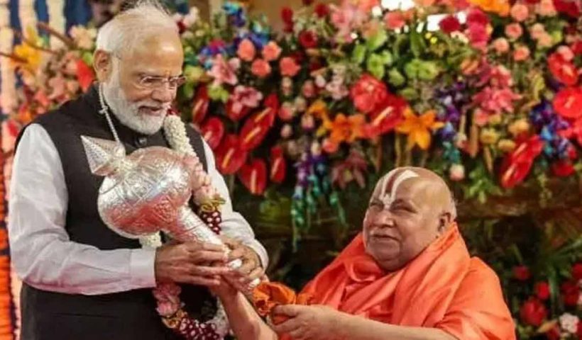 jagadguru-rambhadracharya-controversy-caste-based-reservation-comments