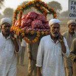 দামপতনে চরম হতাশায় পেঁয়াজের ‘শবযাত্রা’ কৃষকদের