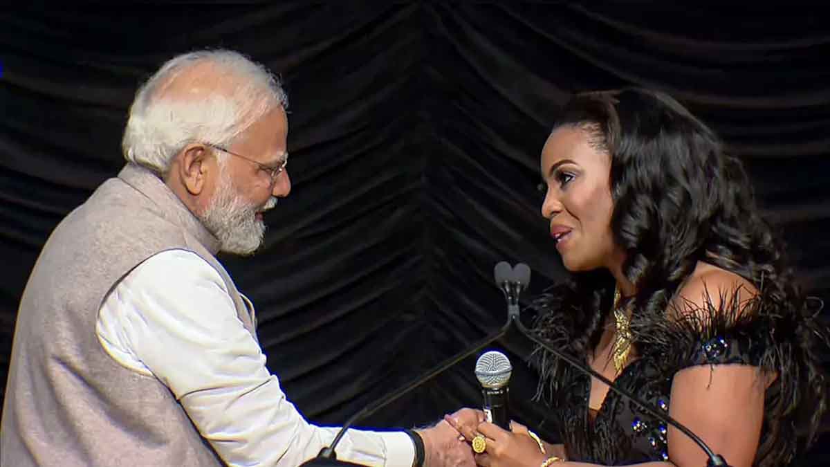 mary millben pm modi