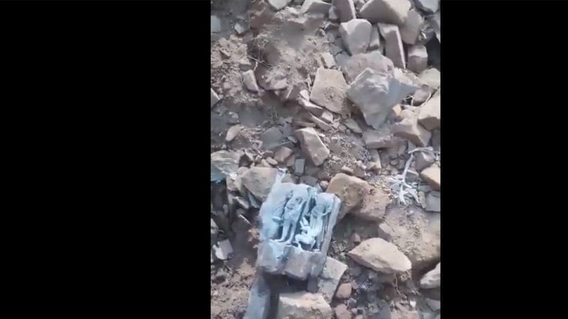 sagar-mp-statue-of-lord-ram-sita-found-during-mosque-renovation