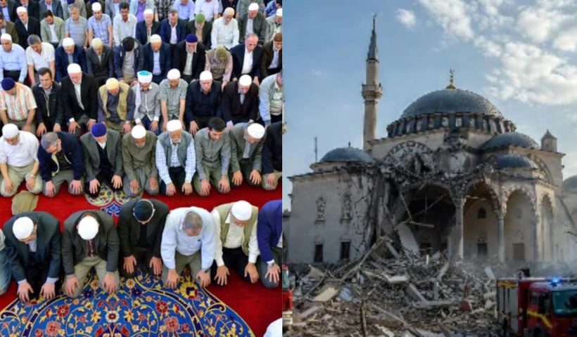 জুম্মাবারের নামাজের সময় মসজিদে ভয়ংকর বিস্ফোরণ! আহত ৫৪!