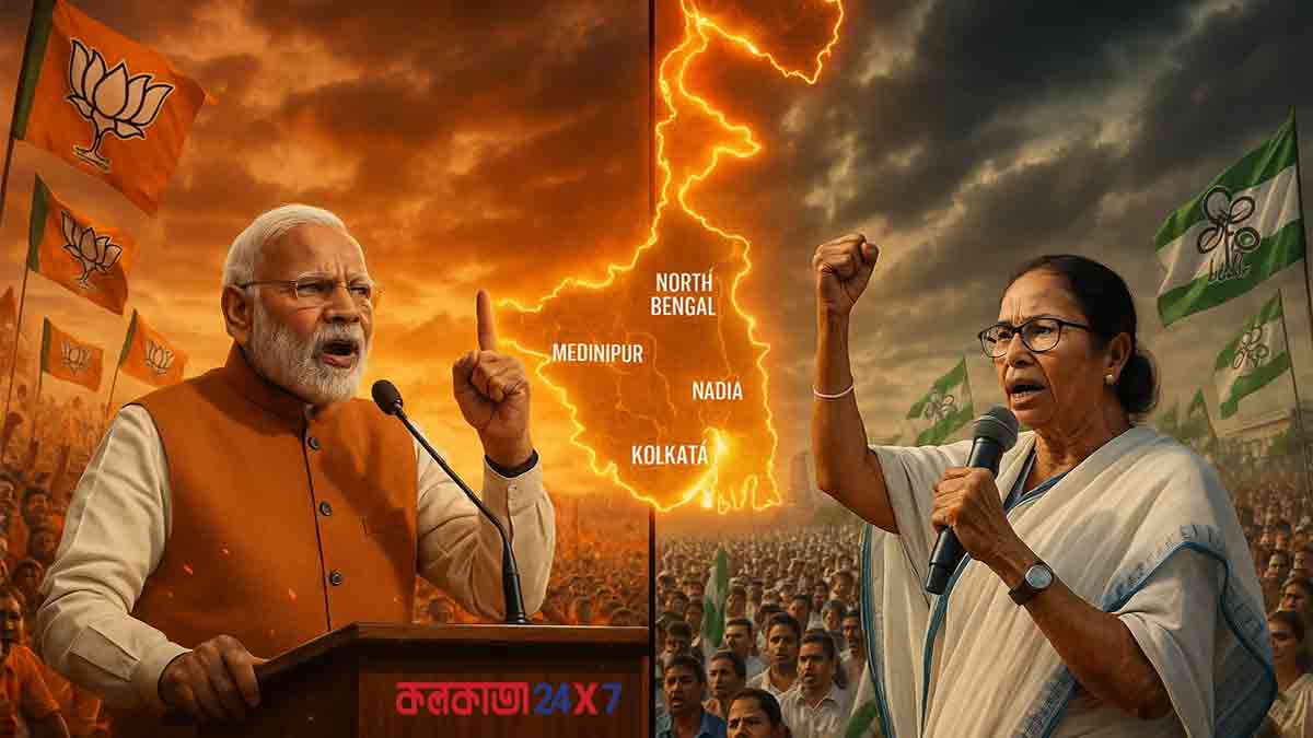 pm-modi-vs-mamata-bjp-kaleidoscopic-strategy-for-bengal-2026