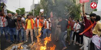 prayagraj-conversion-allegation-vhp-protests-pastor-peter-raju-church