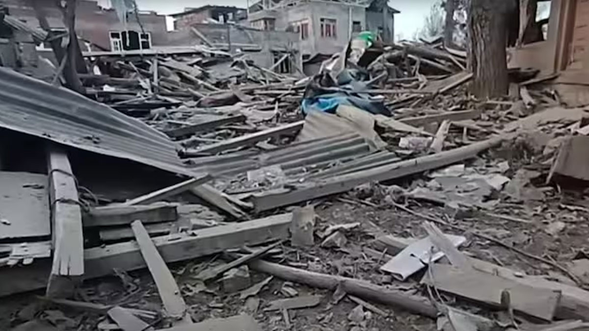 Dr Umar Nabi's Pulwama home blown up