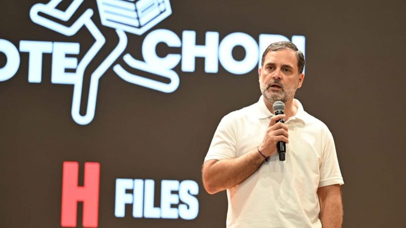 Rahul Gandhi Criticizes PM Modi Over Trump Tariffs, Cites Indira Gandhi’s Leadership