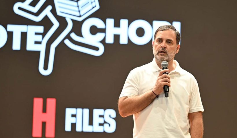 Rahul Gandhi Haryana Voter Fraud