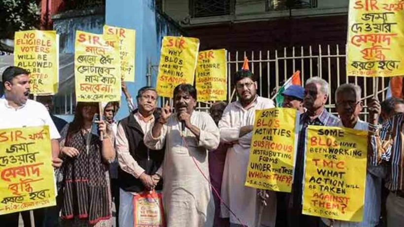 irfan-ansari-blo-lock-up-controversy-sir-voter-list-revision