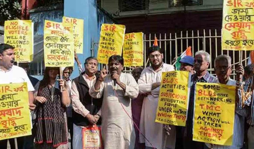 irfan-ansari-blo-lock-up-controversy-sir-voter-list-revision